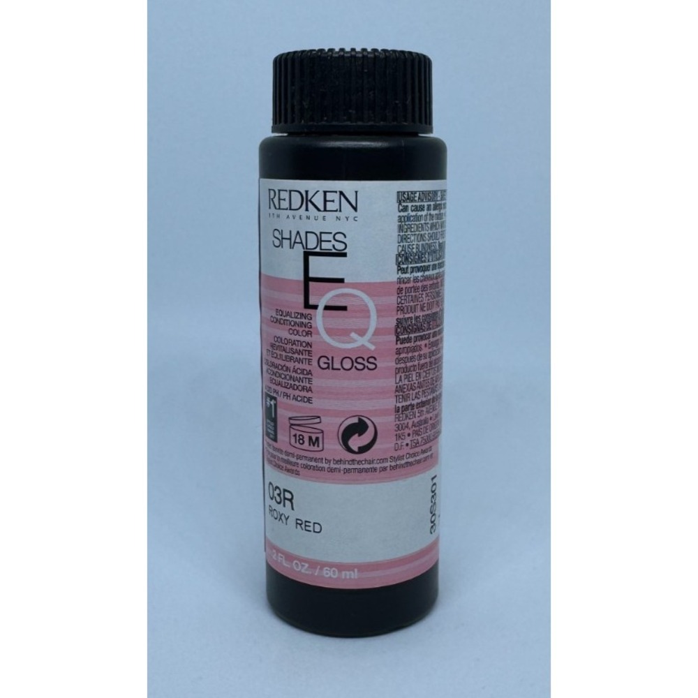 REDKEN 5th Avenue NYC Shades EQ Gloss - Roxy Red 03R - 2 FL OZ - NEW!!